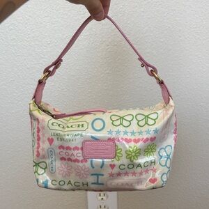 Coach Patterned Shoulder Bag